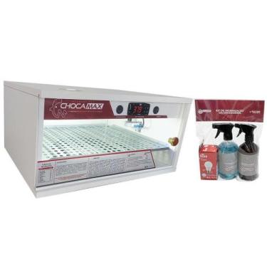 Imagem de Chocadeira  100% Automática 100 Ovos + Kit de Higienização - Chocamax