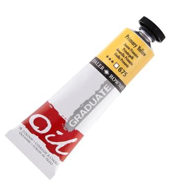 Imagem de Tinta oleo graduate 38ml daler & rowney escolha a cor, 675 - PRIMARY Y