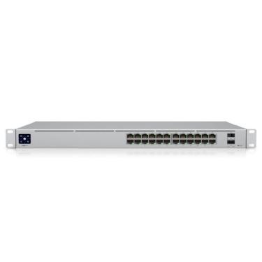 Imagem de Switch 24 Portas Ubiquiti USW-PRO-24 UniFi - 24 Portas Gigabit - 2 Portas SFP+ Comutaçã...