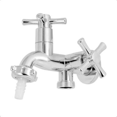 Imagem de Torneira Dupla Máquina De Lavar Tanque Metal Tipo Deca Docol - Creator