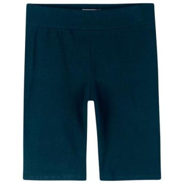 Imagem de Bermuda Cotton Feminina Marialicia Ref. 52084, Azul marinho, M