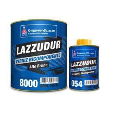 Imagem de Verniz Bicomponente 8000 KIT 750ml - Lazzuril
