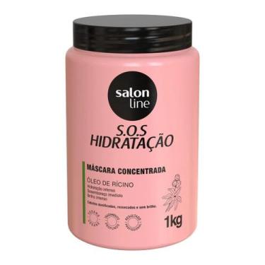 Imagem de Máscara S.O.S Hidratação Óleo de Rícino 1Kg - Salon Line