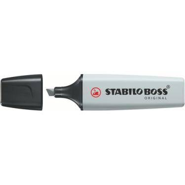 Imagem de Marcador Stabilo Boss Pastel 2 a 5mm Cinza