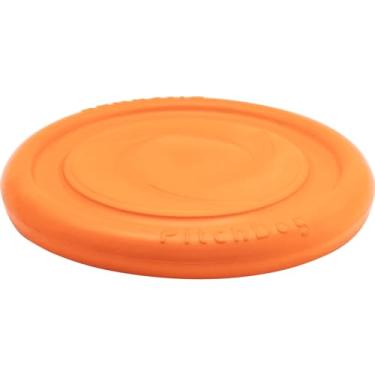Imagem de Sprenger Frisbee de brinquedo para cães - prazer de água, amigo da odontologia, flutuante, laranja - 24 cm