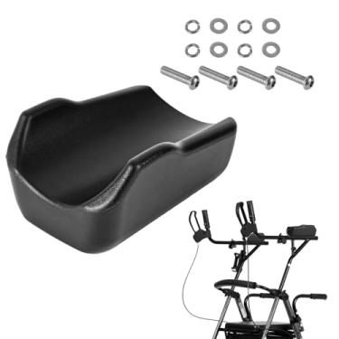 Imagem de Almofada de apoio de braço para antebraço, suporte de apoio de braço de rollator macio, suporte de apoio de braço, suporte de andador, capa confortável para acessórios de substituição de cadeira de