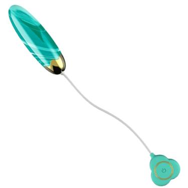 Imagem de Vibrador Bullet Brinquedos Sexuais, Mini Vibrador Brinquedos Sexuais Brinquedos Sexuais com 10 Vibrações, Estimulador Feminino Silencioso de Portátil para Iniciantes, Massageador (Cor ciano)