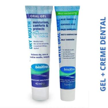 Imagem de Bioxtra  KIT Dry Mouth  Gel Oral 40ml + Creme Dental 50ml