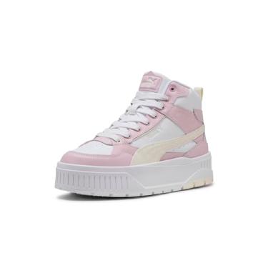 Imagem de PUMA Tênis feminino Karmen Ii Idol Mid, Puma Branco-fosco marfim-rosa malva, 39