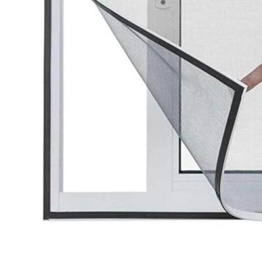 Imagem de Tela Mosquiteiro Magnetica Para Janela Rede 1,50 m x 1,80 m - ShopMix