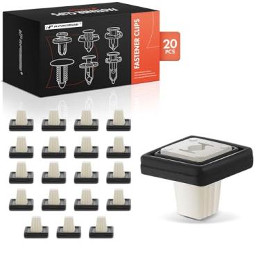 Imagem de A-Premium 20 peças de clipes de argola de parafuso de nylon compatíveis com modelos Honda 1969-2025 - para furo de 7 mm