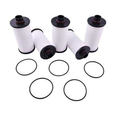 Imagem de Yeasliy 5 peças de elemento filtrante de ventilação do cárter CV52055 SAO 6218 compatível com compressor de ar Atlas Copco CVM200 Cummins Engine QSB3.3 QSB4.5