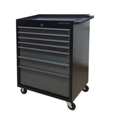 Imagem de Conjunto 1 Carro Profissional 7 Gavetas 2 Bancadas 150cm para Ferramen