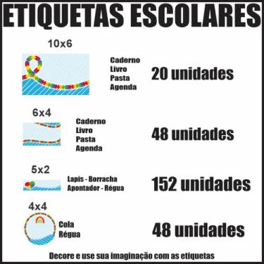 Imagem de Etiqueta Adesiva Escolar em Vinil Tema Personagem FREE FIRE - Dekal De