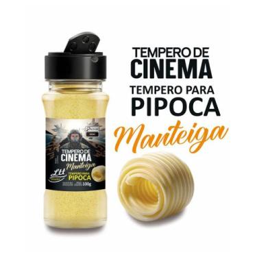 Imagem de Tempero Para Pipoca Sabor Manteiga 100g - lttalimentos