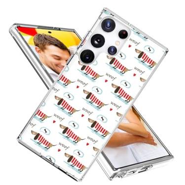 Imagem de ARTIOSIT Capa para Samsung Galaxy S25 Ultra para meninas mulheres homens, à prova de choque, fina, macia, TPU transparente, capa protetora para celular para Galaxy S25 Ultra, desenho animado fofo