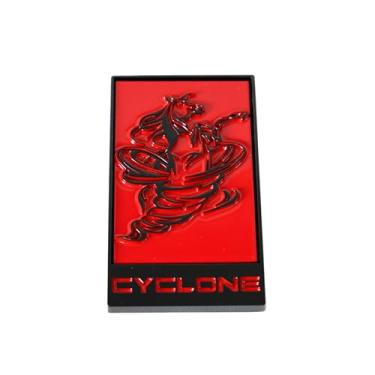 Imagem de Coyote Badge Shop - Emblema de ciclone estilo GT350 - para Mustang (vermelho)