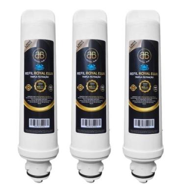 Imagem de Kit 3 Refil Compatível Filtro Pe11x Pe11b Pe13 A/b - Royal B&B