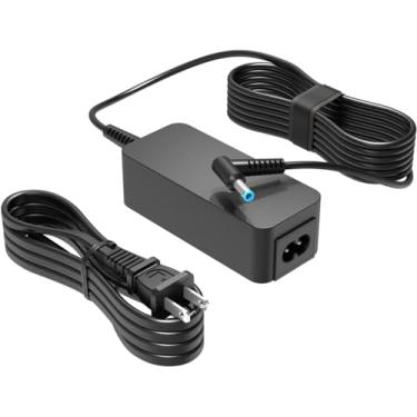 Imagem de 45W AC Adaptador de para computador portátil compatível com HP 17-cp0000 17-cp1000 17-cp0025cl 17-cp0056 17-cp0076nr 17-cp1124od 17.3 inch 17-cp3047nr 17-cp3055cl 17-cp2124od Laptop PC