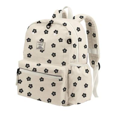 Imagem de Mochila Atgark Corduroy para meninos de 2 a 5 anos