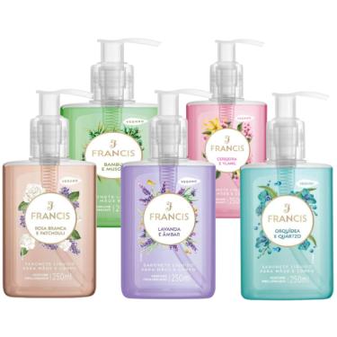 Imagem de Kit Sabonete Líquido Francis Fragrâncias - 5 Unidades