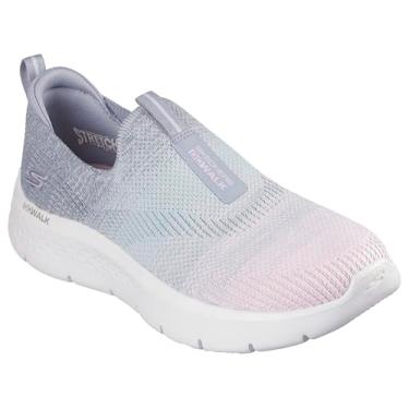Imagem de Skechers Tênis feminino Go Walk Flex Cali Sunset Walking, Cinza/Multi, 36