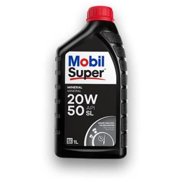 Imagem de Óleo de Motor Mobil Super Mineral 20W50 API SL 1L