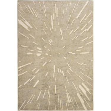 Imagem de Tapete Perfeita Big Bag Retangular Veludo (200x290) Bege