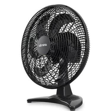 Imagem de Ventilador de Mesa Dômina 50cm Preto 200w Bivolt , Silêncio e Eficiênc