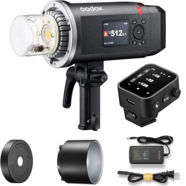 Imagem de Godox AD600BM II 600Ws Flash Externo com Disparador de Flash X3-L, Montagem Bowens Monolight, GN87 1/8000 HSS, Tempo de Reciclagem de 0,01s a 1,9s para Câmeras DSLR (Godox AD600BM Atualizado)