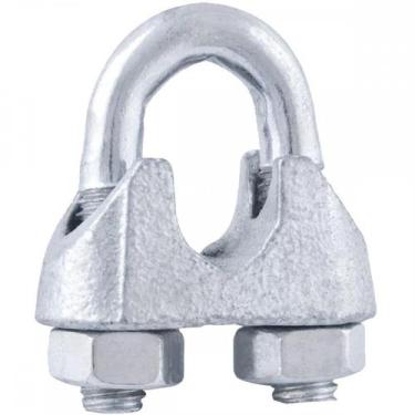 Imagem de Clips Cabo Aco Sao Raphael   3/16'' - Kit C/50 Pecas