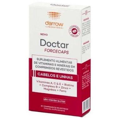 Imagem de Suplemento Alimentar para Cabelos e Unhas Darrow Doctar Forcecaps 30cp