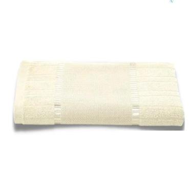 Imagem de Toalha Lavabo Veludo Bordar Bella 30x45cm 12445 Dohler
