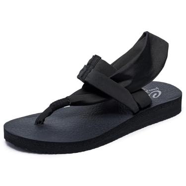 Imagem de Skechers Cali Sandália feminina Meditation-Studio Kicks, Preto, 37