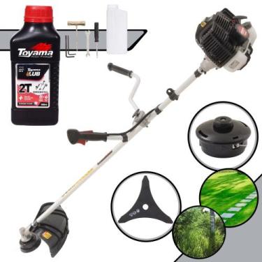 Imagem de Cortador de Grama Lateral À Gasolina 2T Kawashima KW52LE 52cc 2,5HP Ro