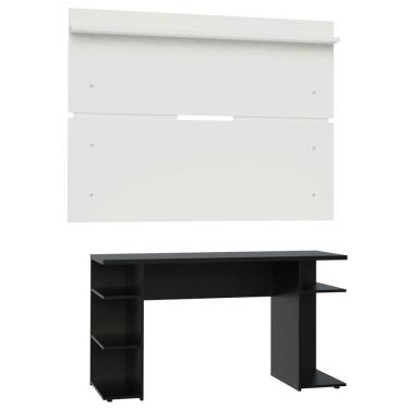 Imagem de Mesa Gamer Madesa e Painel para até 65 Polegadas Preto