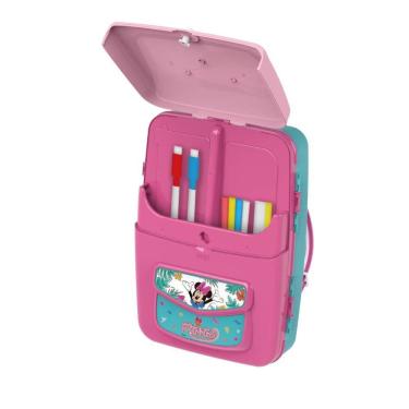 Imagem de Mochila de Atividades da Minnie Com Canetinhas e Acessórios Multikids - BR1588