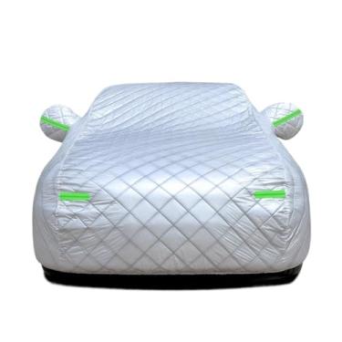 Imagem de Capas impermeáveis ​​para carros, cobertura à prova de granizo, toldo, proteção completa para para-brisa externo, veículos, chuva, universal, exterior para automóveis(Silver Only Left,YL)