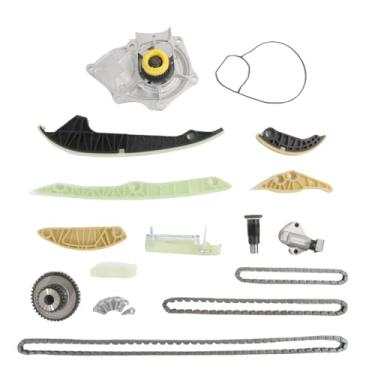 Imagem de Autodevil Kit de corrente de distribuição e bomba de água 1.8L 2.0L para Golf 2015-2017 para Alltrack 15-17 para Beetle 14-17 1.8L para Jetta-Auto 13-17 para Passat-Auto 14-17 para Jetta-Auto 2015