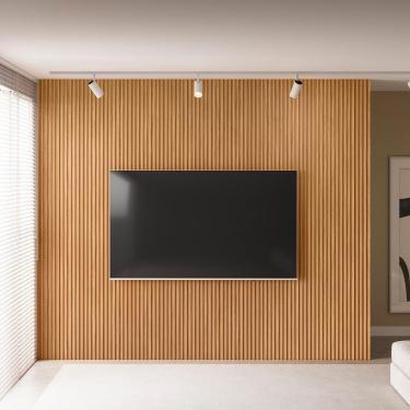 Imagem de Painel Decorativo Ripado Para Parede Mahalo 300X250 Mdp Nature G77