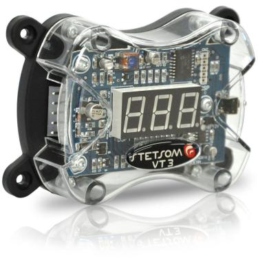 Imagem de Voltimetro Digital Stetsom Mp3 Som Automotivo Protege Som Radio Abmidia Tunning (vt3)