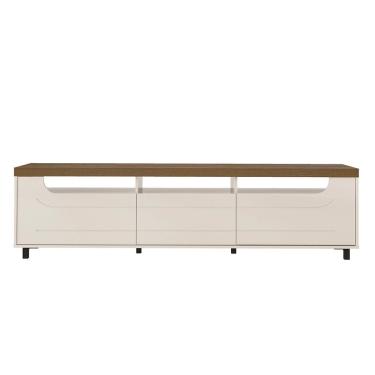 Imagem de Rack Para Tv Até 85 2 Portas 1 Gaveta Artely Mercury Pinho/offwhite