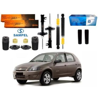 Imagem de Kit amortecedor dianteiro traseiro cofap chevrolet celta 1.0 2013 a 20