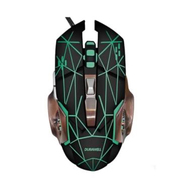 Imagem de Mouse Gamer com Fio - Conectividade USB, 6 Botões Programáveis, Resolução Ajustável até 3600 DPI, Ergonomia e Conforto para Jogo Prolongado