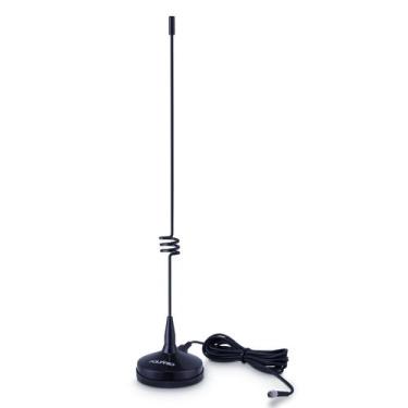 Imagem de Antena Celular Aquário Quadriband Para Carros Base Magnética - Aquario