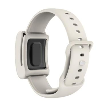 Imagem de Emilydeals Pulseiras para Whoop 4.0 - Pulseira de silicone macio de substituição para Whoop Fitness & Activity Tracker Acessórios (Starlight)