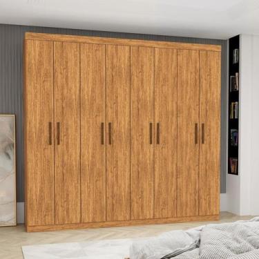 Imagem de Guarda-roupa Stanley 8 Portas 4 gavetas - Carioca Móveis