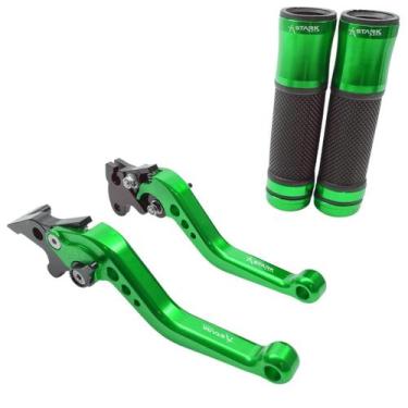 Imagem de Kit Manete Manopla Esportivo Yes 125 Intruder 125 Riva Dafra - Stark R