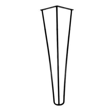 Imagem de Pé Hairpin Leg 30cm Triplo Armario Cama Mesa Moveis 1/4 - Jthome, 1