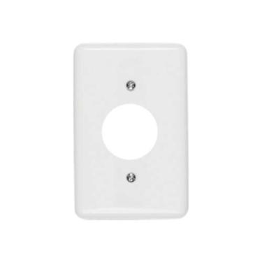 Imagem de Espelho 4x2 com 1 Tomada Redonda - Linha Stylus - Ilumi